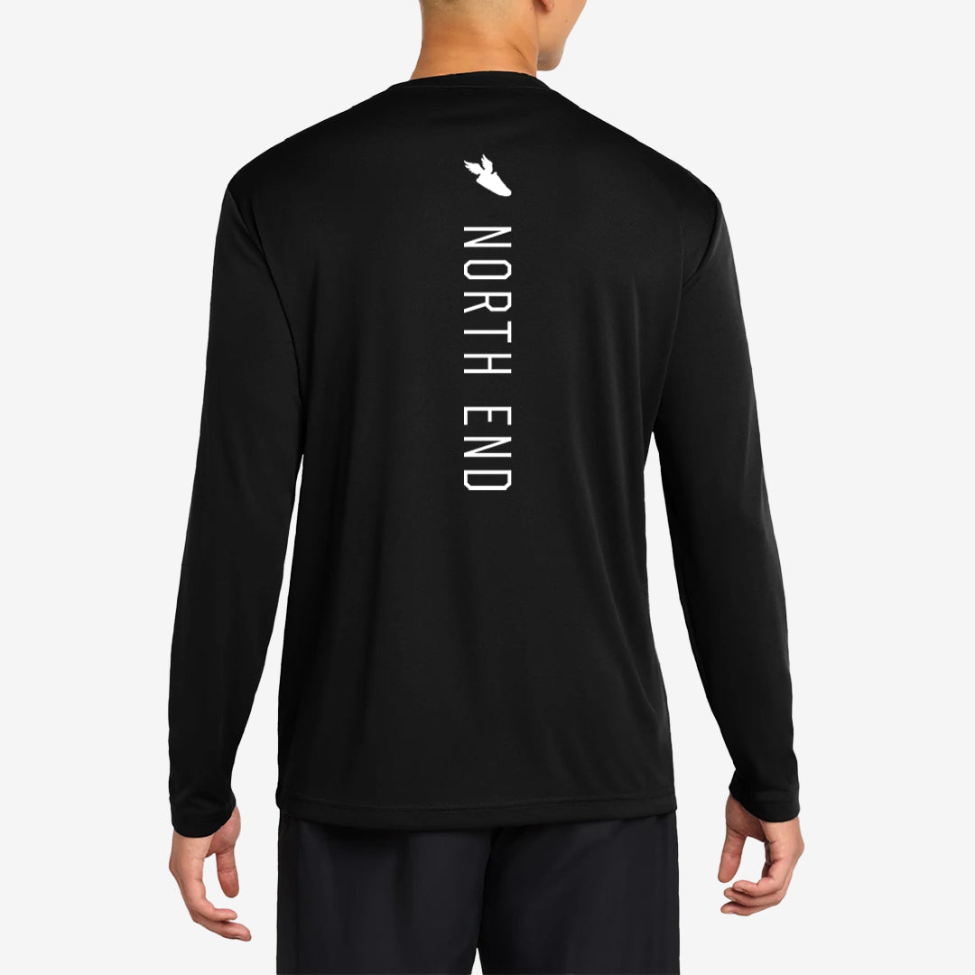 Men's Heritage LS Performance Tee (Black)