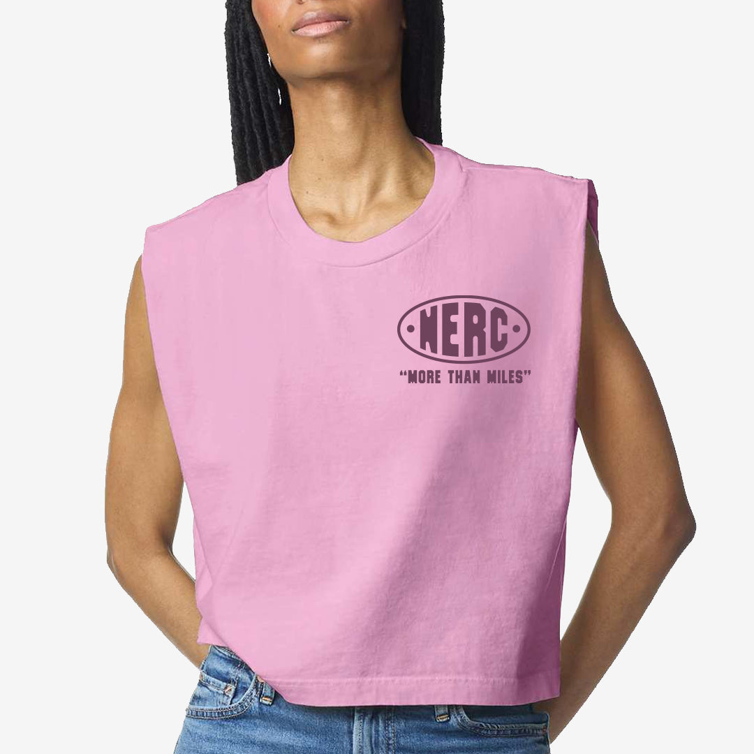 More Than Miles Muscle Tank (Vintage Pink)