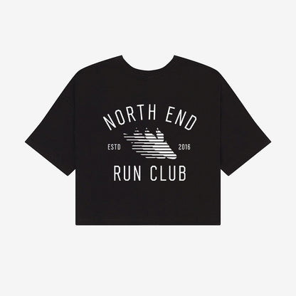 Flight Crop Tee (Black)