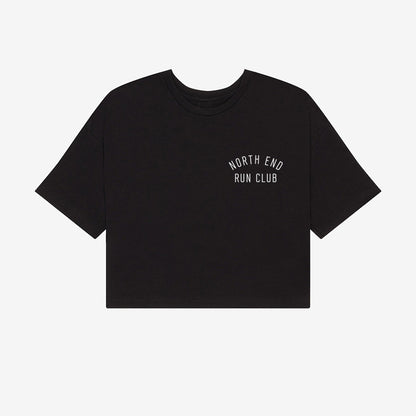 Flight Crop Tee (Black)
