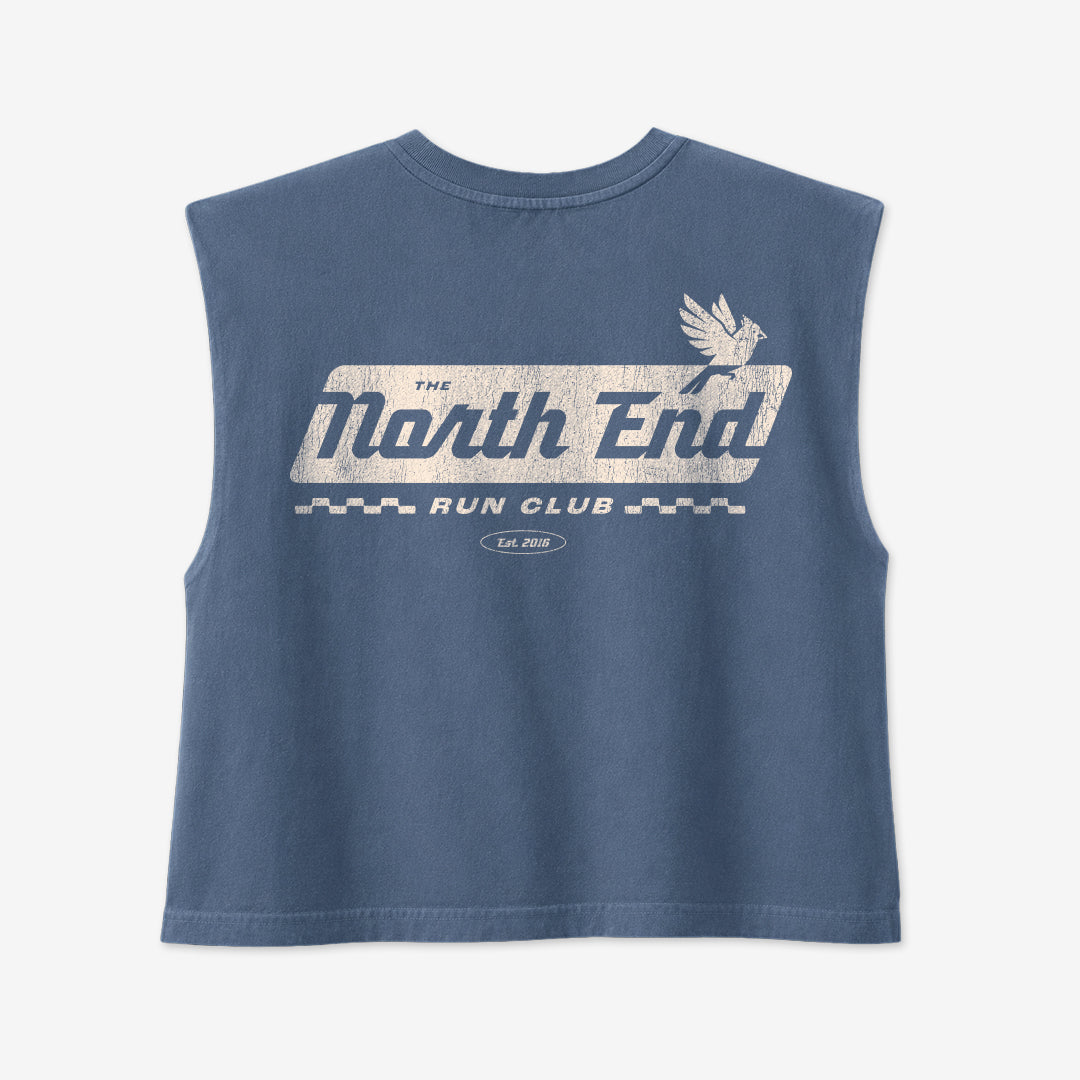 Flyer Muscle Tank (Vintage Navy)