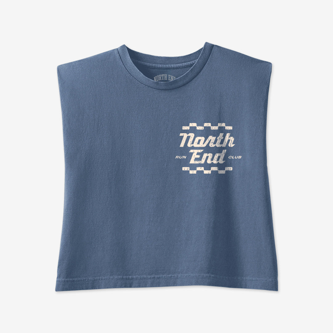 Flyer Muscle Tank (Vintage Navy)