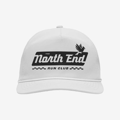 Flyer Five-Panel Ripstop Cap (White)