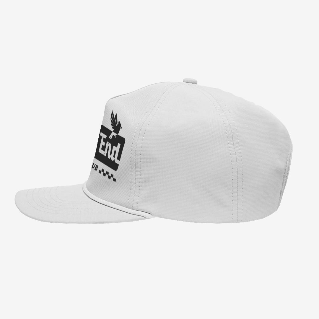 Flyer Five-Panel Ripstop Cap (White)