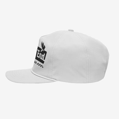 Flyer Five-Panel Ripstop Cap (White)