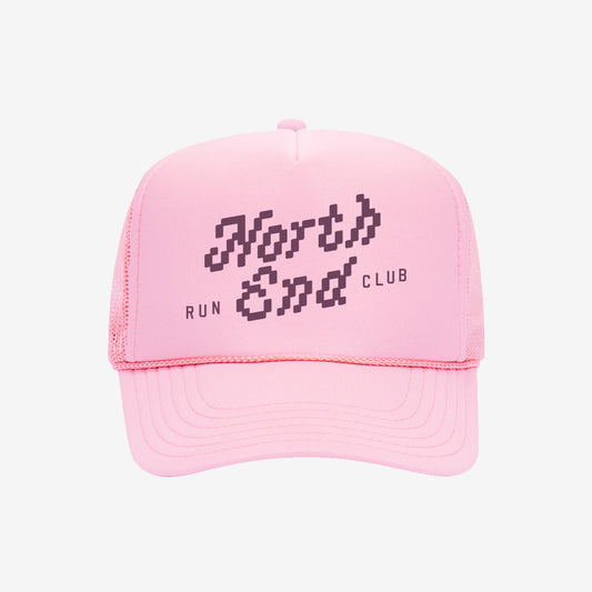 Mosaic Trucker Hat (Pink)