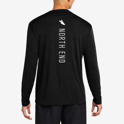 Men's Heritage LS Performance Tee (Black)
