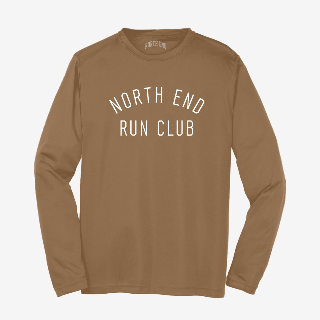 Men's Heritage LS Performance Tee (Brown)