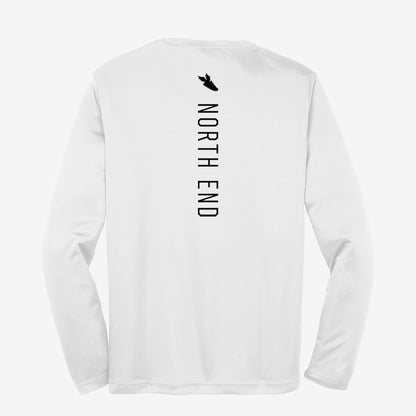 Men's Heritage LS Performance Tee (White)