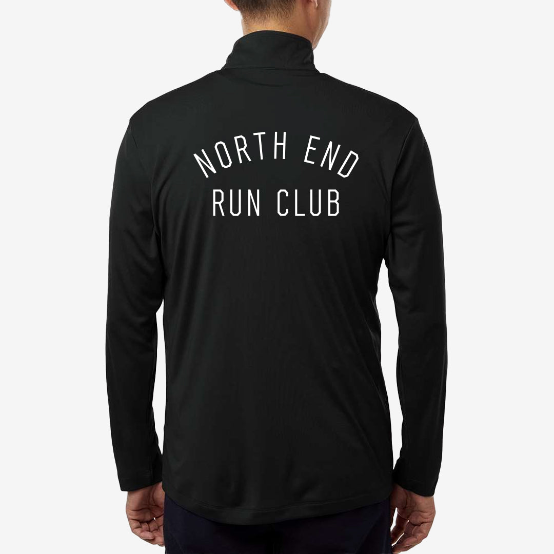 Men's Heritage Performance Quarter-Zip Pullover (Black)