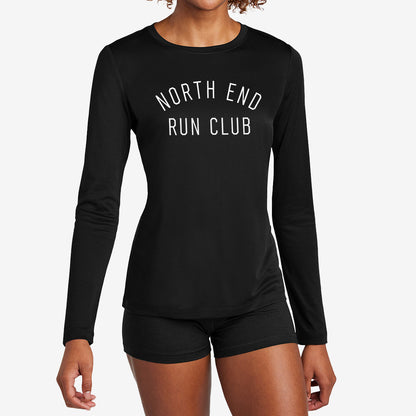 Women's Heritage LS Performance Tee (Black)