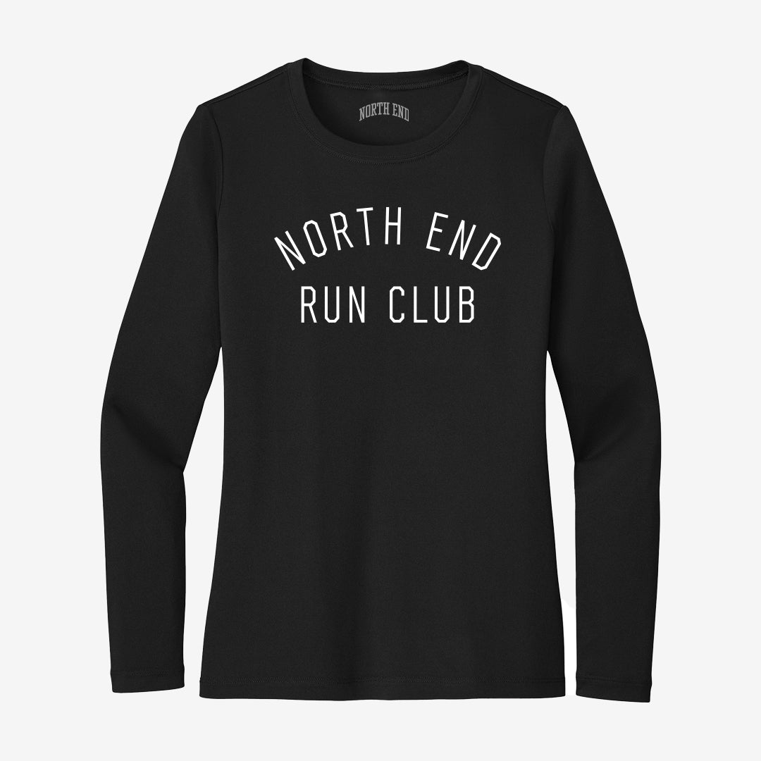 Women's Heritage LS Performance Tee (Black)