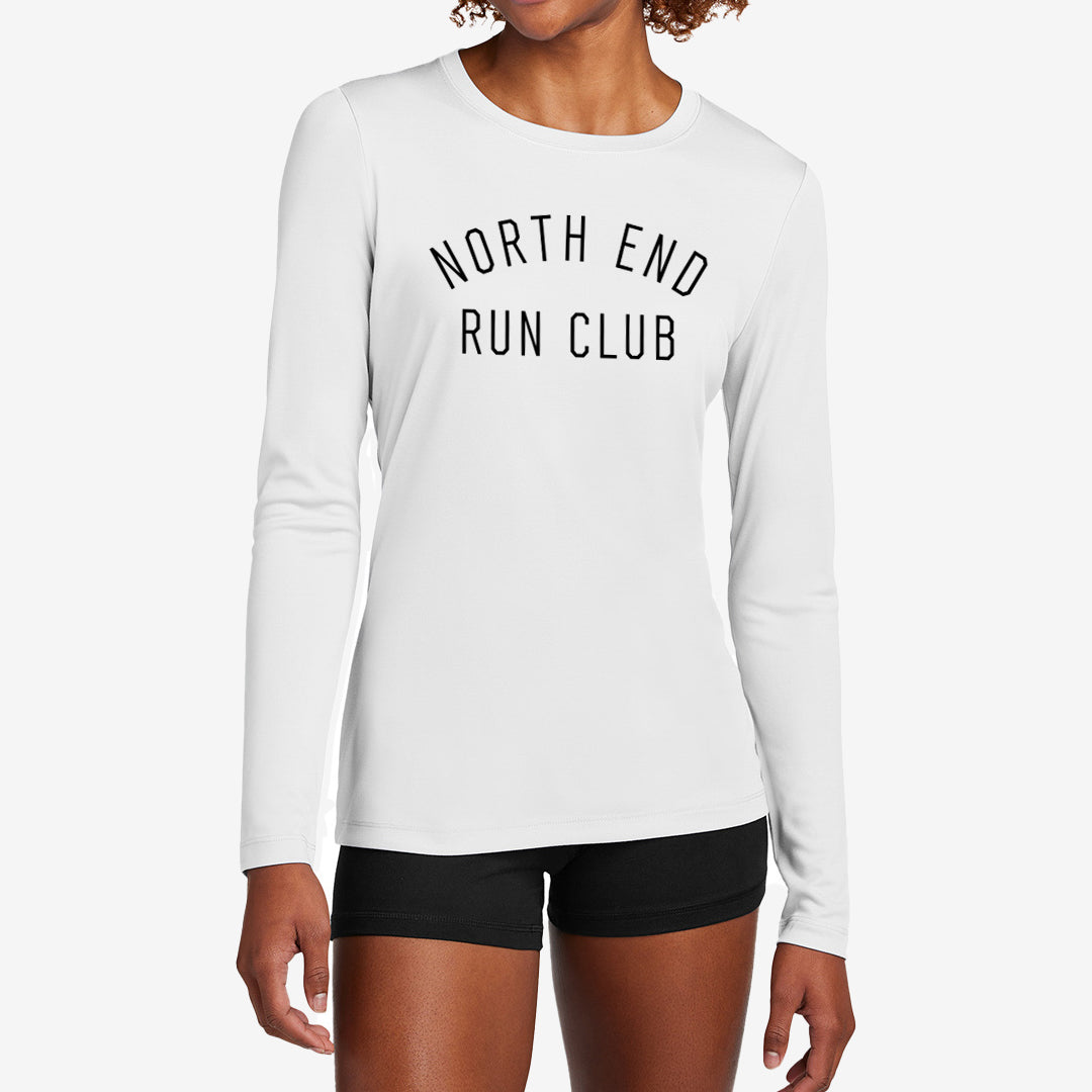 Women's Heritage LS Performance Tee (White)