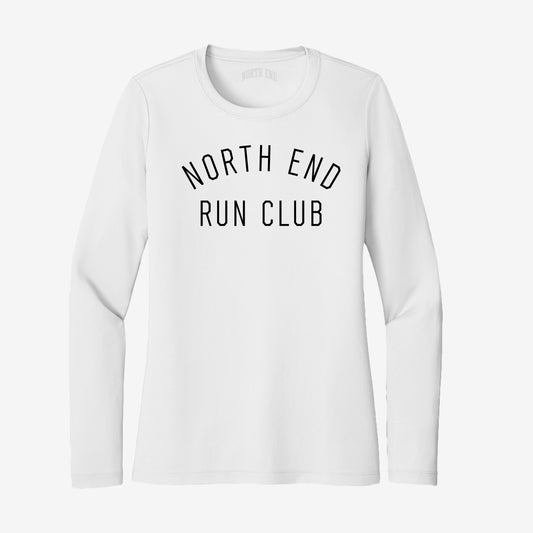 Women's Heritage LS Performance Tee (White)