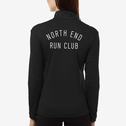 Women's Heritage Performance Quarter-Zip Pullover (Black)