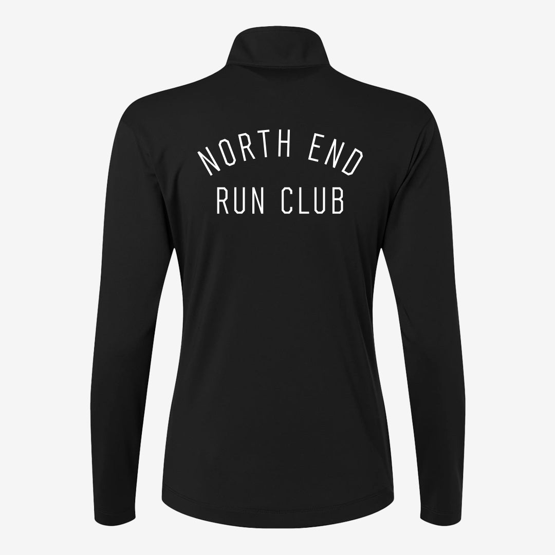 Women's Heritage Performance Quarter-Zip Pullover (Black)