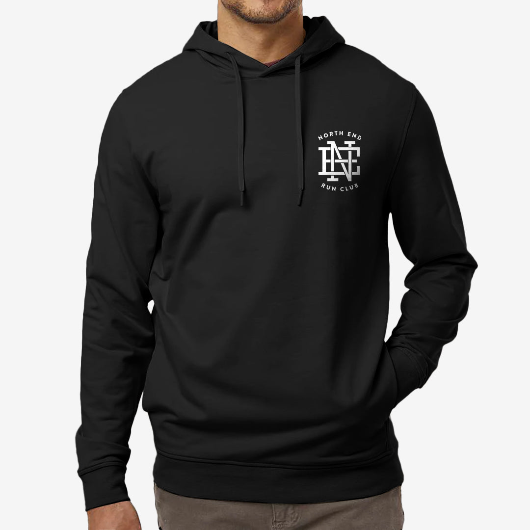 Monogram Pullover Hoodie (Black)