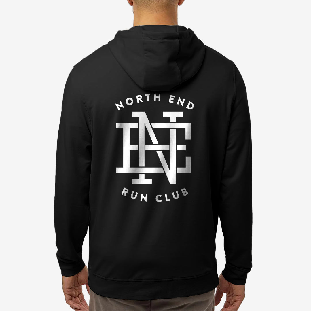 Monogram Pullover Hoodie (Black)