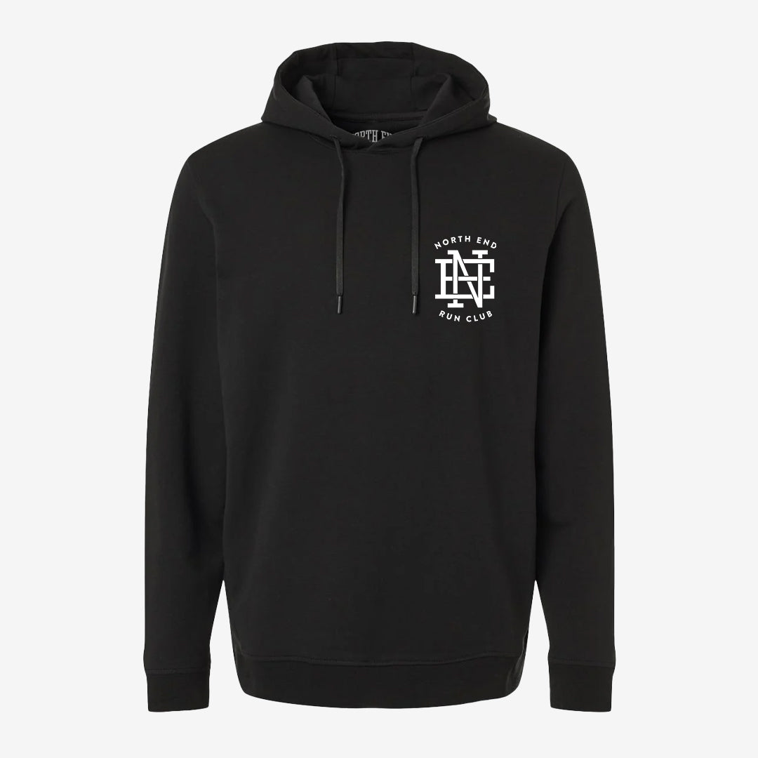 Monogram Pullover Hoodie (Black)