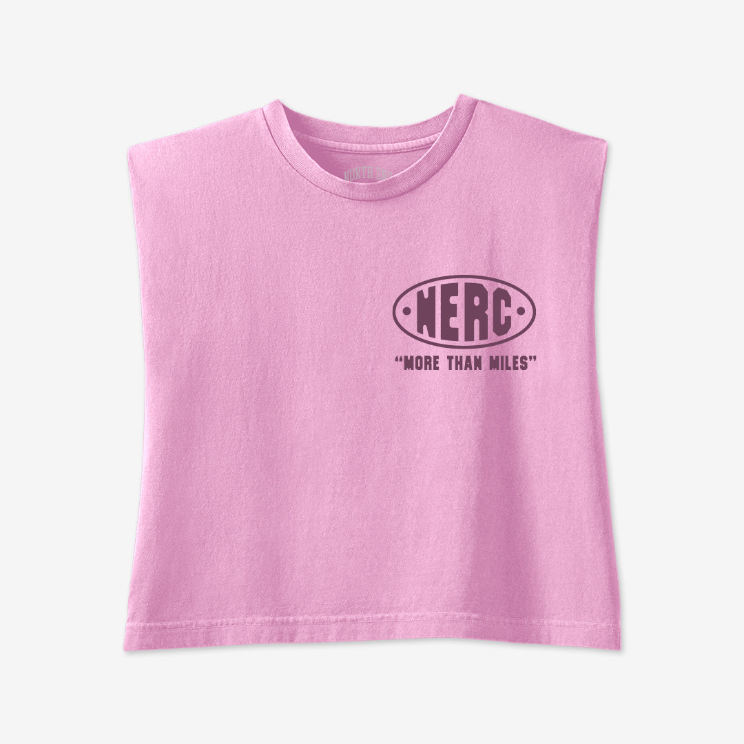 More Than Miles Muscle Tank (Vintage Pink)