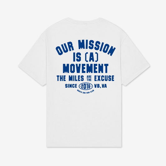 More Than Miles Tee (White)
